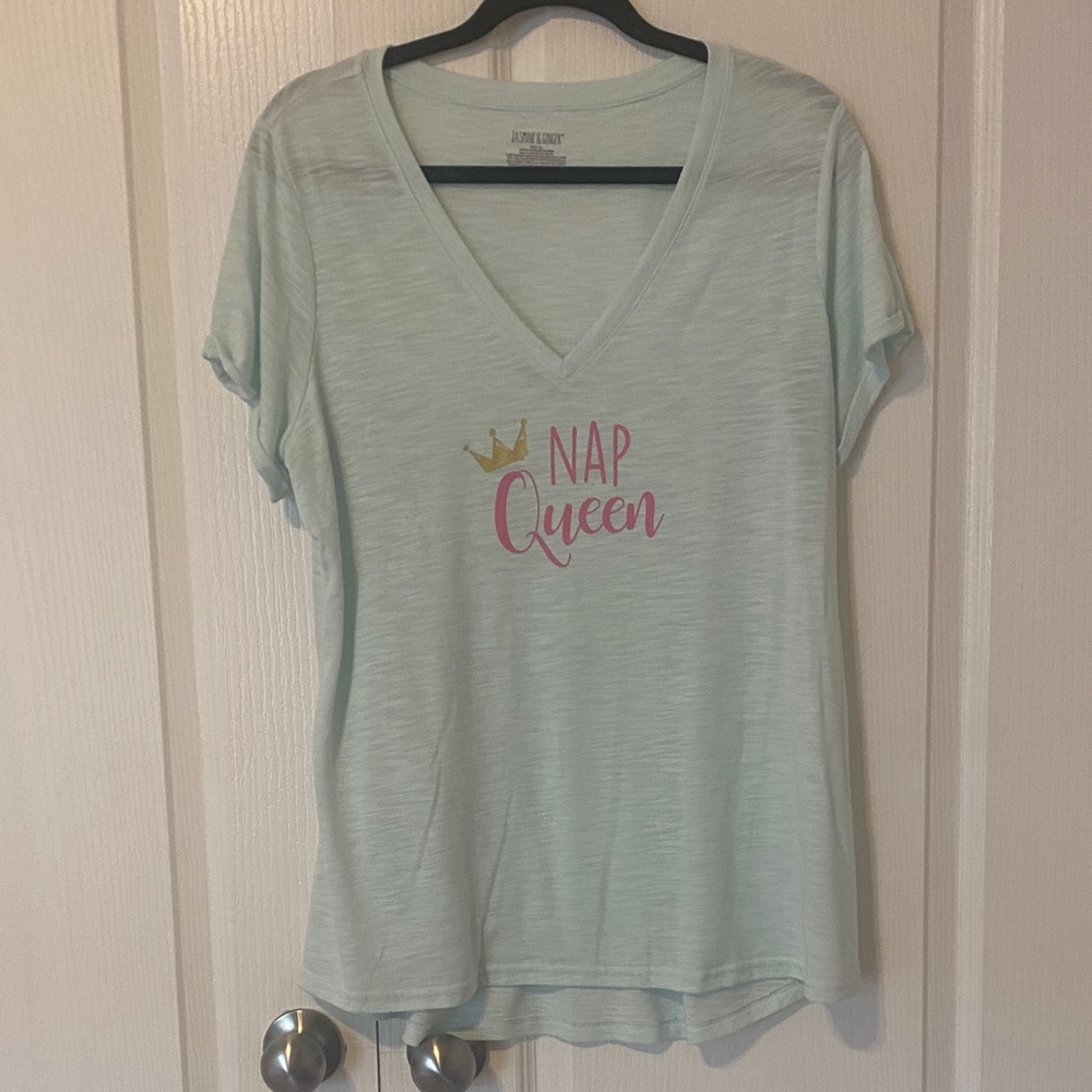 Jasmine & Ginger Mint 'Nap Queen' Tee